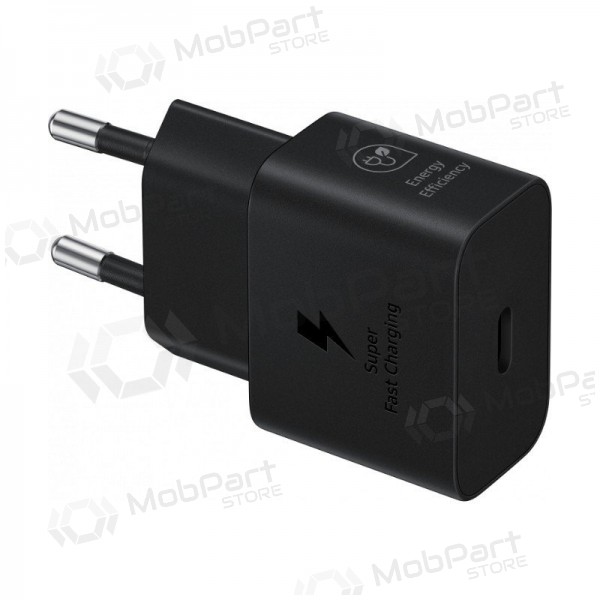 Carregador original Samsung EP-T2510NBEGEU 25W na embalagem preto