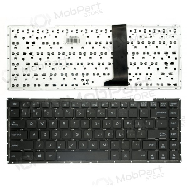 ASUS: A450V, X450VB, X450C, X450L, Y481C, Y481L, X452E teclado