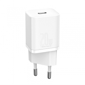 Carregador buitinis Baseus Super Si 20W branco CCSUP-B02