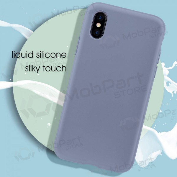 Capa para Apple iPhone 11 Pro - Liquid Silicone - 2.0mm (cinzento lavanda)