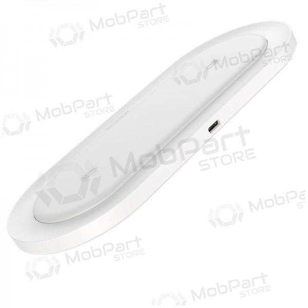 Carregador sem fio Borofone BQ7 Prominent Dual (10W) (branco)