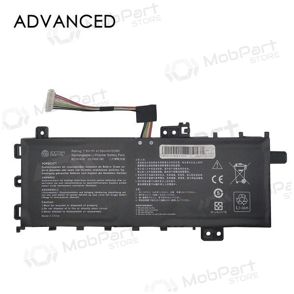 ASUS B21N1818, 4150mAh bateria do portátil, Advanced