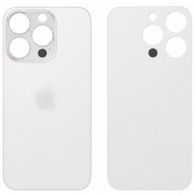 Capa traseira para Apple iPhone 14 Pro (prateada)