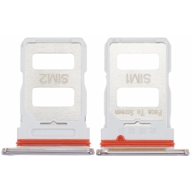 Suporte de cartão SIM Xiaomi Poco F3, Mi 11i (branco)