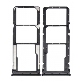 Suporte de cartão SIM Xiaomi Redmi Note 8, Redmi Note 8 2021 (preto)