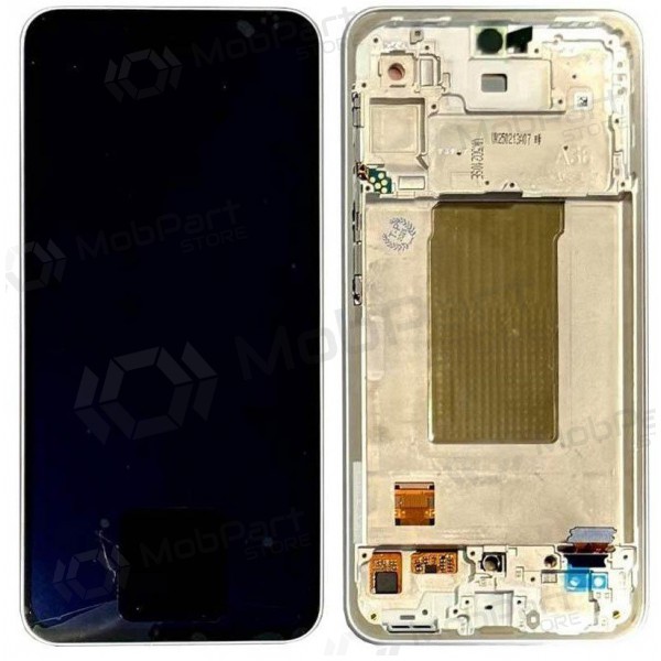 Samsung Galaxy A36 ecrã (branco) (com moldura) (refurbished)