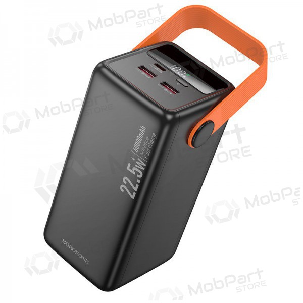 Bateria externa Power Bank Borofone BJ66B 22.5W+PD20W 60000mAh preto