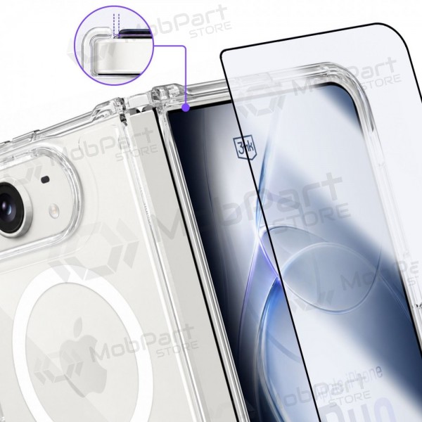 Capa para Apple iPhone Duo - 3mk Armor MagCase (transparente)