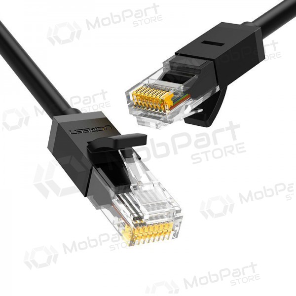 Cabo Ugreen RJ45 Cat 6 UTP 1000Mbps 1.0m (preto)