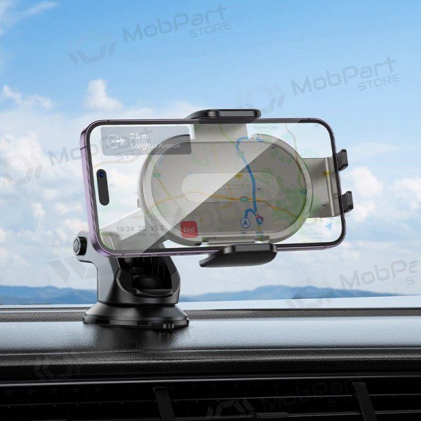 Suporte de telefone para carro Borofone BH134 no painel 4.5–7 polegadas.