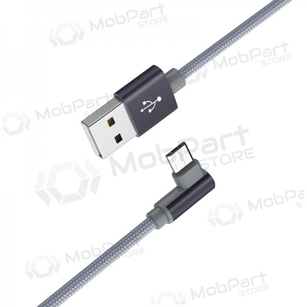 USB cabo Borofone BX26 microUSB 1.0m (cinza)