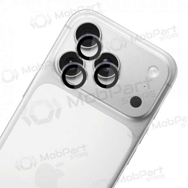 Vidro temperado de proteção para câmera Apple iPhone 18 Pro, 18 Pro Max - 3MK Lens Pro (transparente)