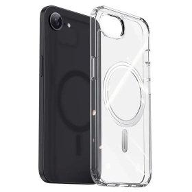 Capa para Apple iPhone 16e, 17e - Dux Ducis Clin Magsafe (transparente)