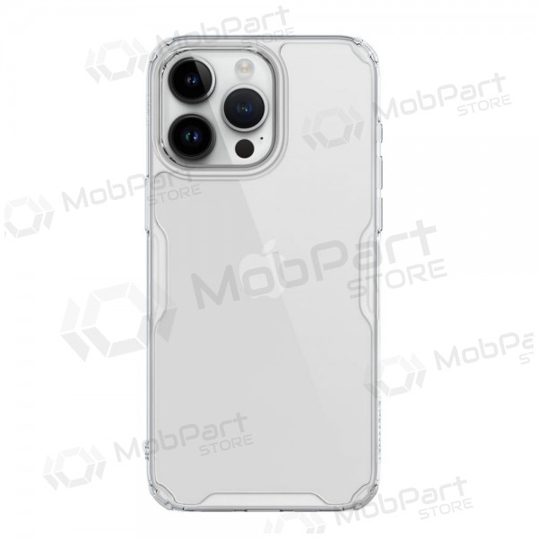 Apple iPhone 15 Pro Max capa „Nillkin Nature Pro“ (branco) Apple iPhone 15 Pro Max capa „Nillkin Nature Pro“ (branco)