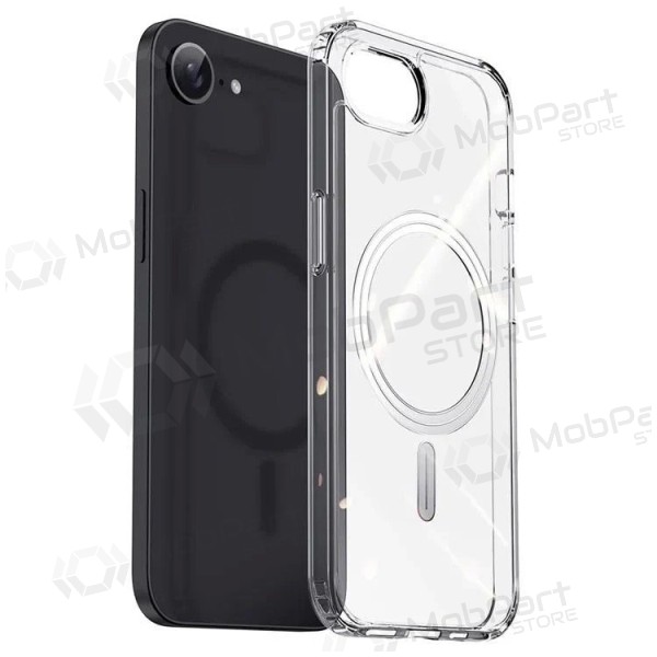 Capa para Apple iPhone 16e, 17e - Dux Ducis Clin Magsafe (transparente)