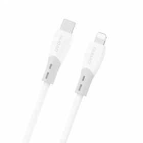 Cabo Lightning Dudao L25SX USB-C para Lightning 2 m 30 W branco
