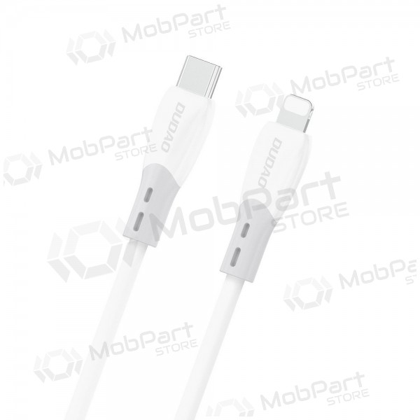 Cabo Lightning Dudao L25SX USB-C para Lightning 2 m 30 W branco