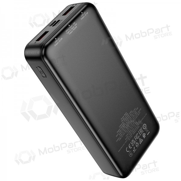 Bateria externa Power Bank Hoco J136A 22.5W+PD20W 20000mAh preto