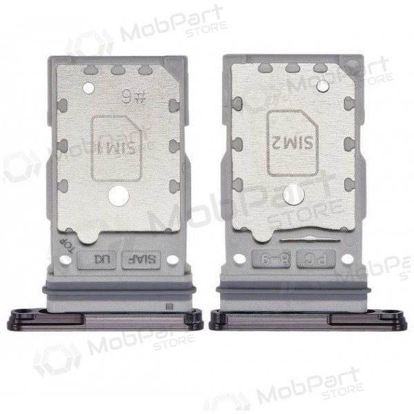 Samsung Galaxy S23 / S23 Plus Dual SIM titular do cartão (preto) (service pack) (original)