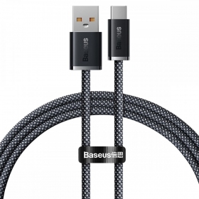 USB cabo Baseus Dynamic 100W USB-A to Type-C 1.0m cinza CALD000616
