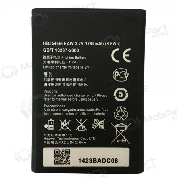 Bateria para modem Huawei E5375, EC5377, E5373, E5356, E5351, E5330, EC5377U-872 (HB554666RAW)
