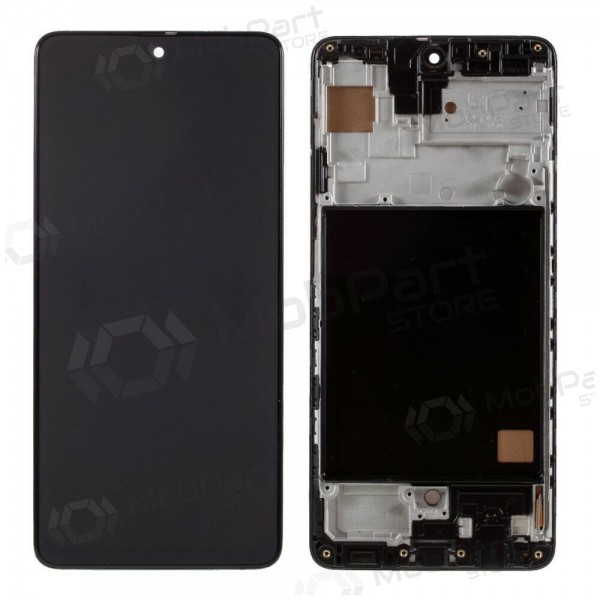 Samsung M515 Galaxy M51 2020 ecrã (preto) (com moldura) (service pack) (original)