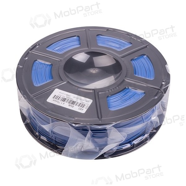 3D spausdinimo plastikas ABS, 1.75mm, 1kg, azul