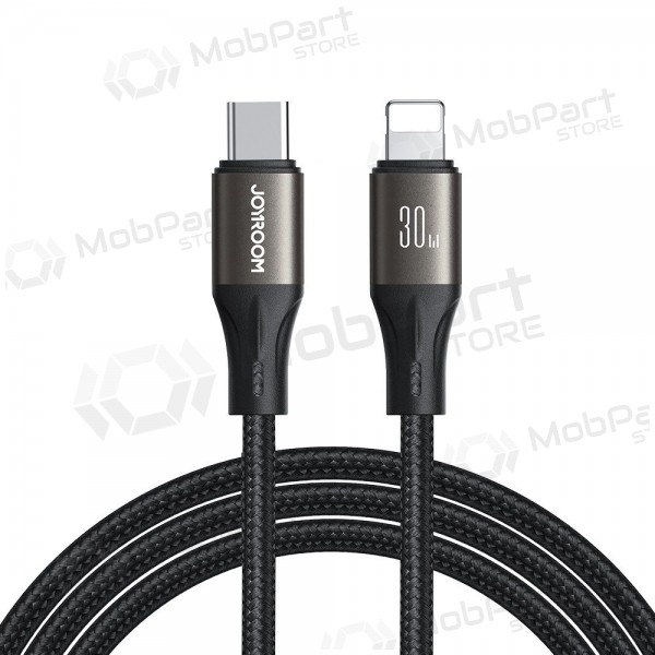 USB cabo Joyroom SA25-CL3 USB-C to Lightning 30W 1.2m preto