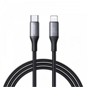 USB cabo Joyroom S-A28 USB-C to Lightning 30W 2.0m preto