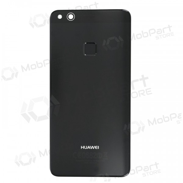 Huawei P10 Lite tampa traseira da bateria preto (Graphite Black) (usado grade A, original)