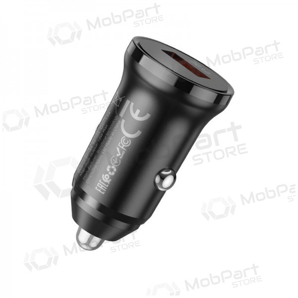 Carregador automobilinis Borofone BZ18 Quick Charge 3.0 18W (preto)