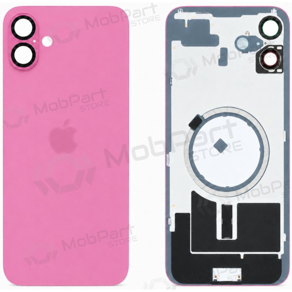Capa traseira para Apple iPhone 16 Plus (rosa) (Premium)