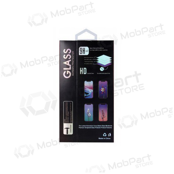 LCD apsauginis stikliukas 6D Apple iPhone 16e preto