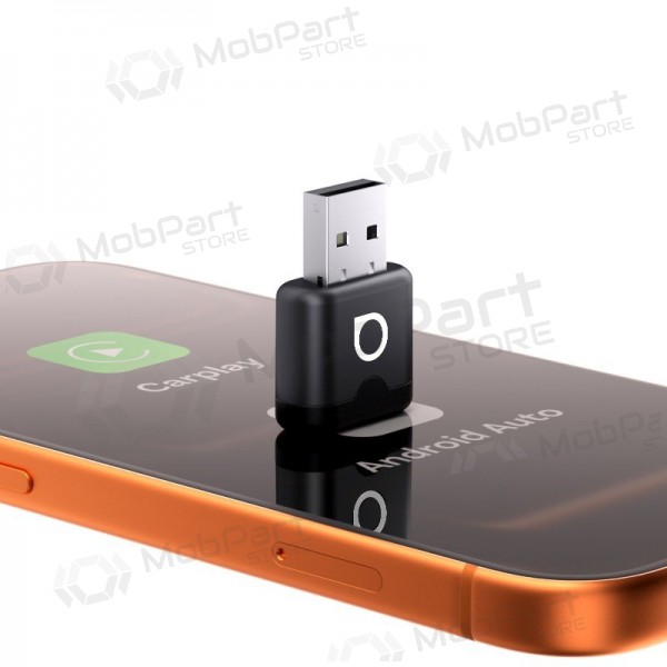Adaptador CarPlay / Android Auto sem fio Ottocast Mini Aura CA530-T preto