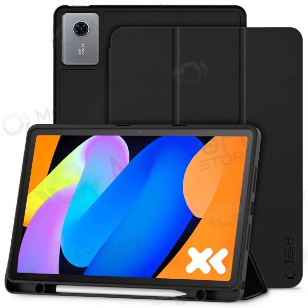 Capa para Lenovo IdeaTab 11.0 -Tech-Protect SmartCase Pen Holder (preta)