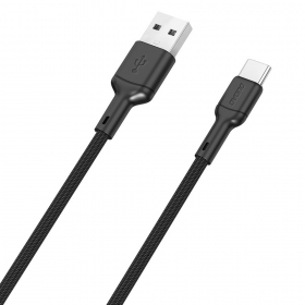 Cabo USB Dudao L9T USB-A para USB-C 5A 1.0m preto