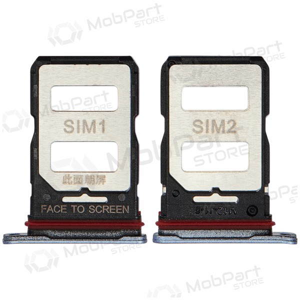 Suporte de cartão SIM Xiaomi 13T, 13T Pro (azul)