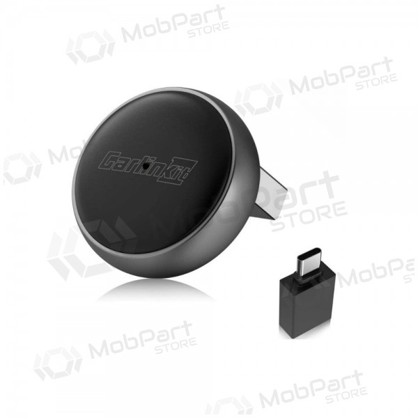 Adaptador CarPlay Carlinkit Mini Ultra3 sem fio Android Auto preto