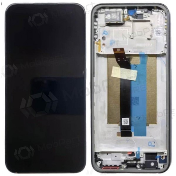 Tela Xiaomi Redmi Note 15 Pro 5G (preta) (com moldura) (original)