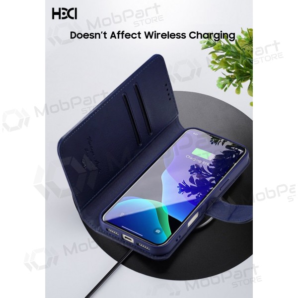 Samsung Galaxy A57 carteira capa - HDD Clasp Wallet Case (azul)