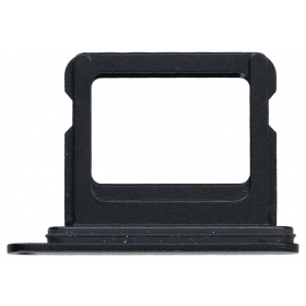 Suporte de cartão SIM para Apple iPhone 16, 16 Plus (preto)