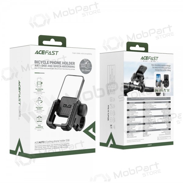 Suporte de telefone para bicicleta, motocicleta Acefast D58 no guiador 4.7–6.9 pol.