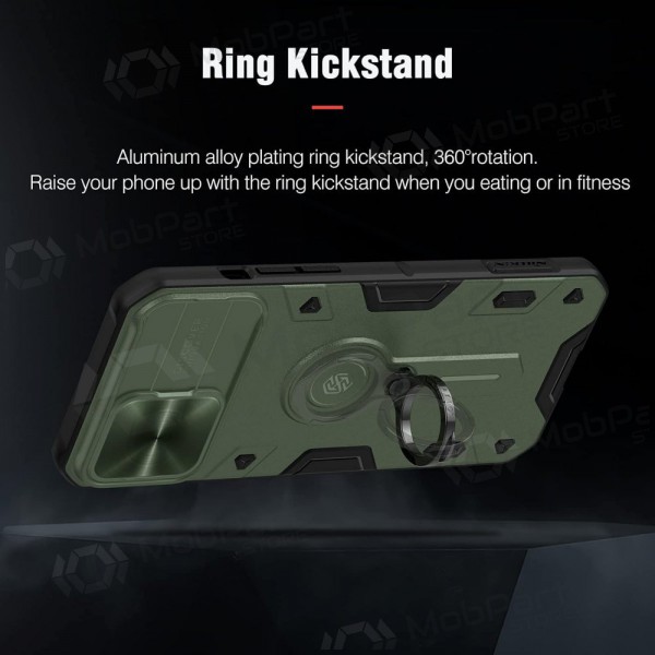 Apple iPhone 14 capa „Nillkin Armor Pro“ (verde)