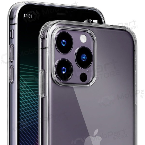 Apple iPhone 16 Pro Max capa - 3MK Clear Case (transparente)