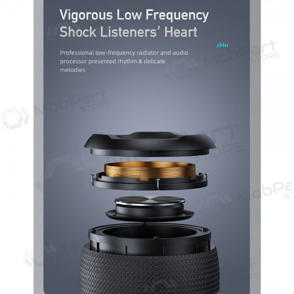 Bluetooth alto-falante portátil Awei Y669 31W preto
