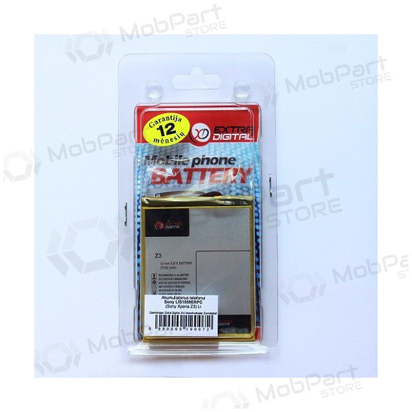Sony Xperia Z3 (LIS1558ERPC) bateria / acumulador (3100mAh)