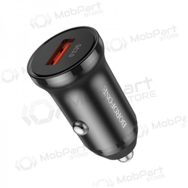 Carregador automobilinis Borofone BZ18 Quick Charge 3.0 18W (preto)
