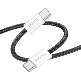 USB cabo Hoco X104 60W USB-C to USB-C 2.0m preto