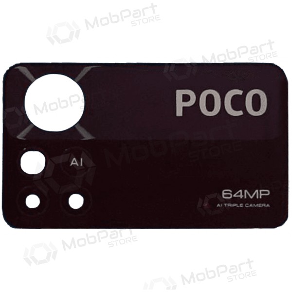 Vidro da Lente da Câmera Xiaomi Poco M4 Pro 4G 64MP (Apenas Lente)