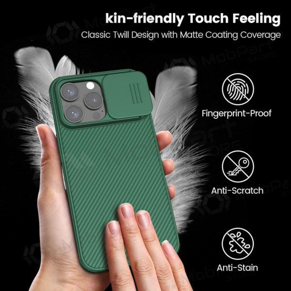 Apple iPhone 14 capa „Nillkin CamShield Pro“ (verde)